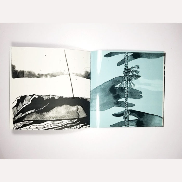 "To Summon Again" Art Zine in Blue