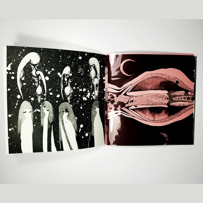 "To Summon Again" Art Zine in Red